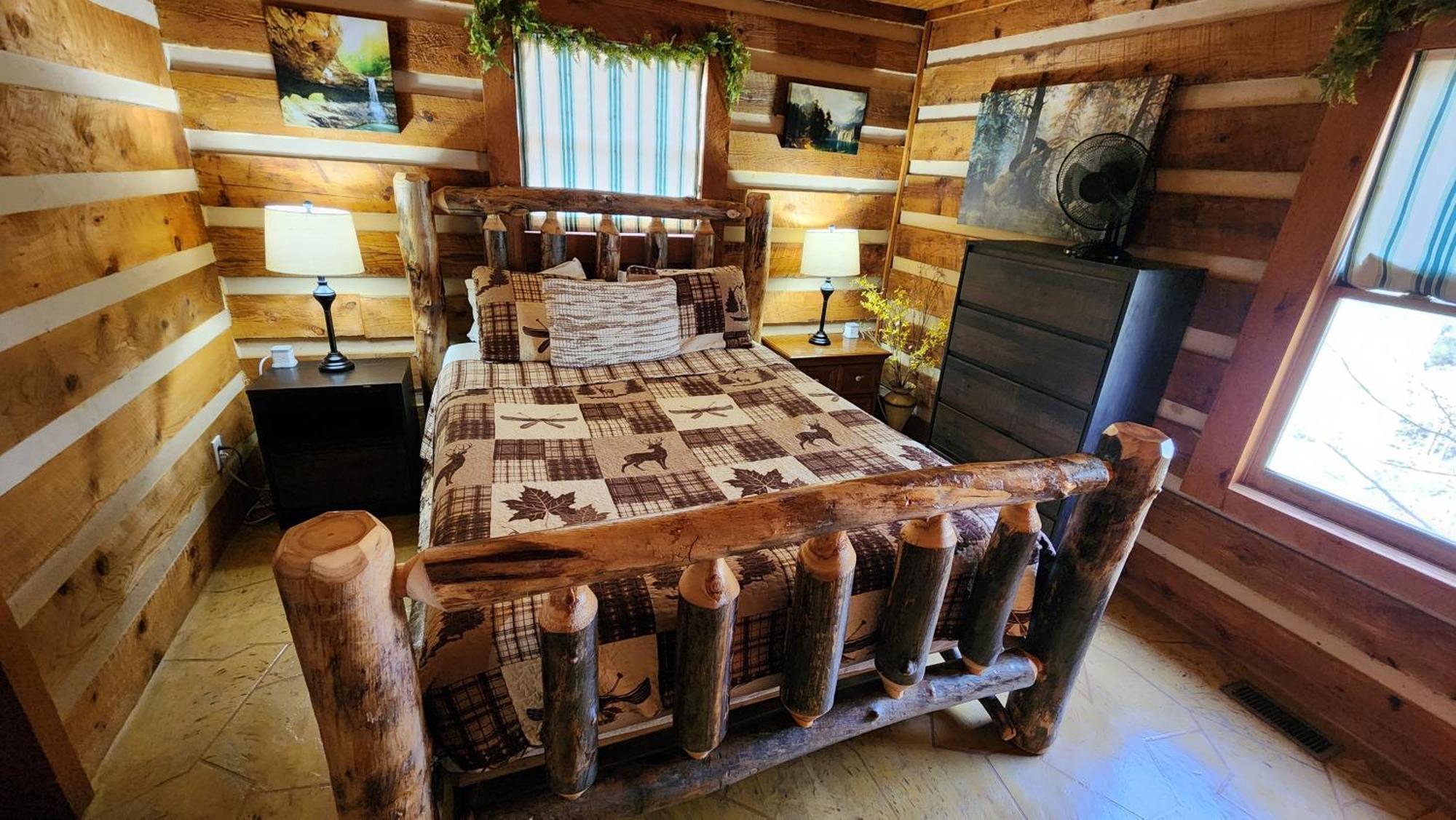 Rustic Cabin Сивиървил Екстериор снимка